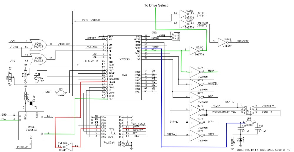 WD2793 Circuit
